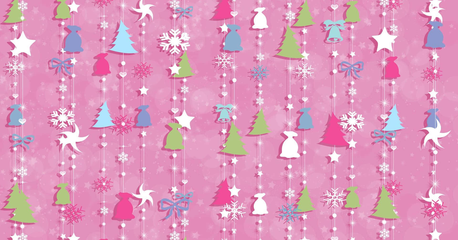 Download Festive Christmas Pattern Background | Wallpapers.com