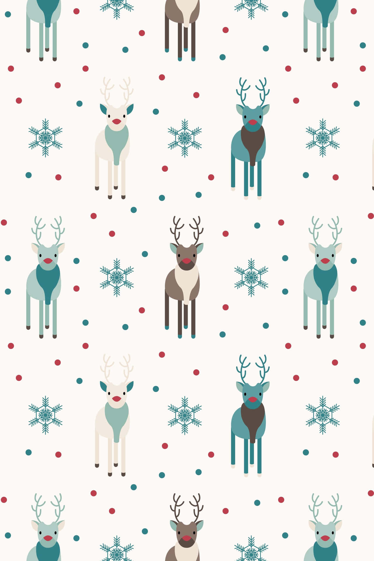 Enjoy the festive season with this beautiful Christmas pattern Wallpaper