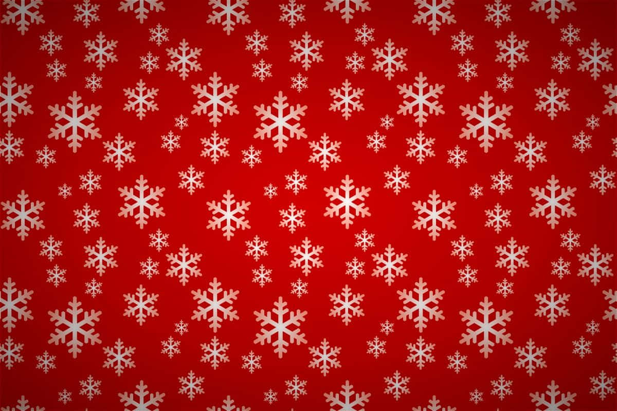 Snowflakes Christmas Pattern Wallpaper