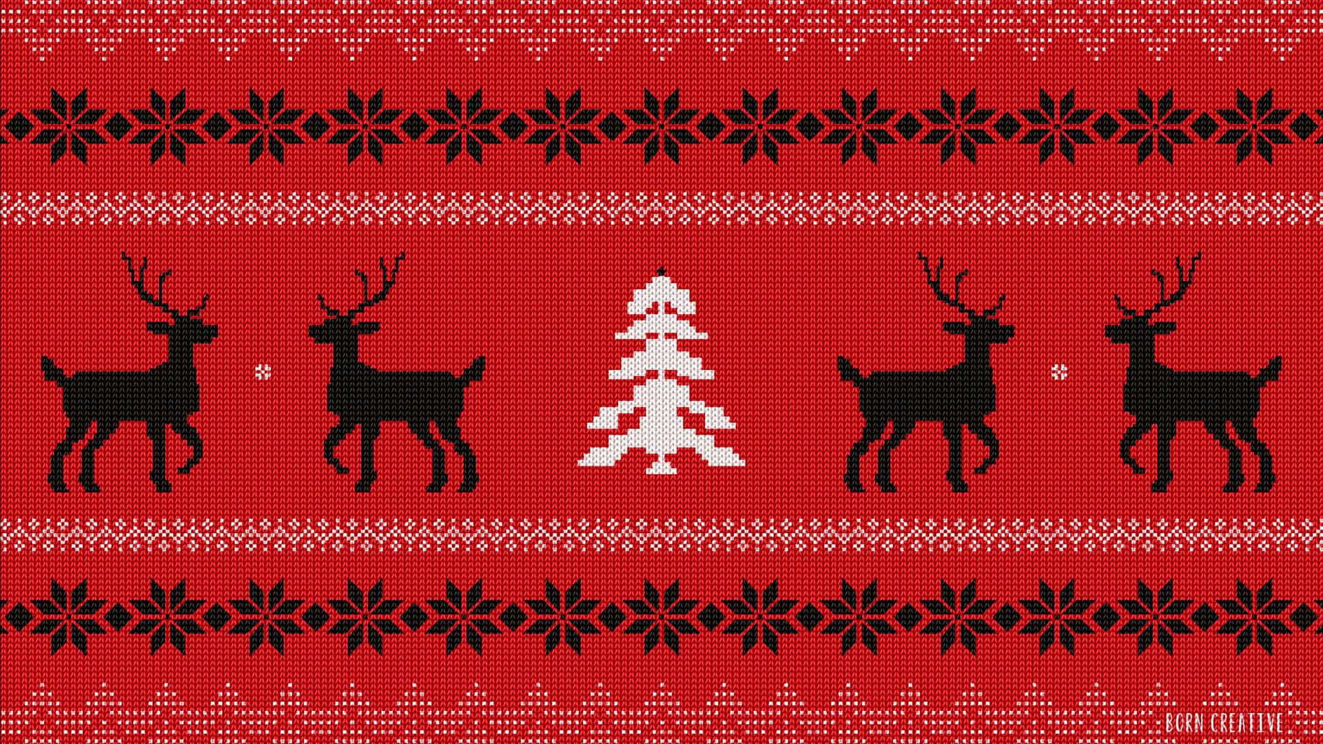 Tilføj et festligt touch denne jul sæson med dette smukke julemønster. Wallpaper