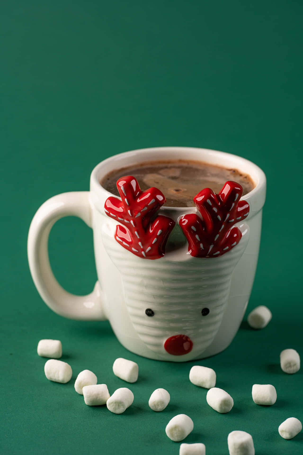 Hot Cocoa Drink Christmas Photo Background