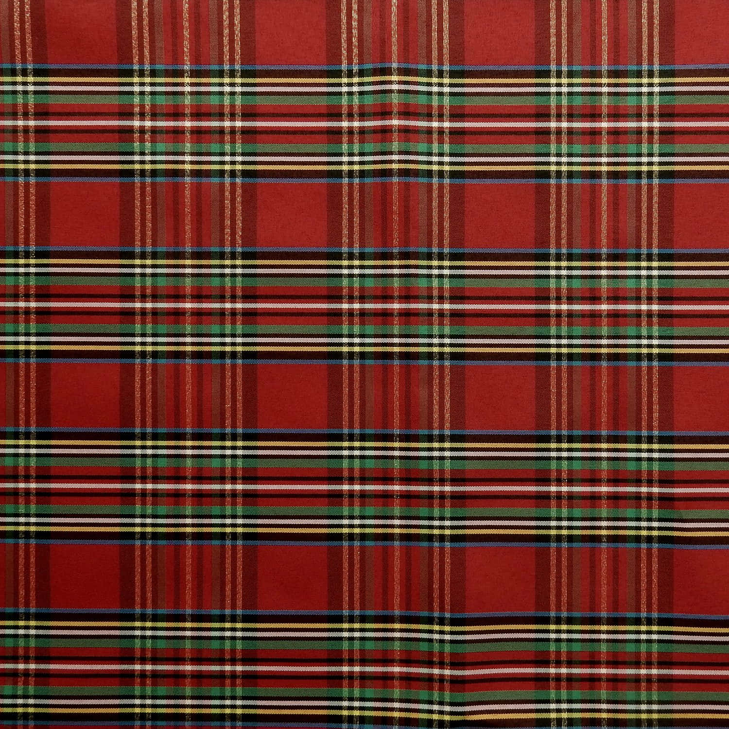 Bring the Joy of the Holidays With this Christmas Plaid Background