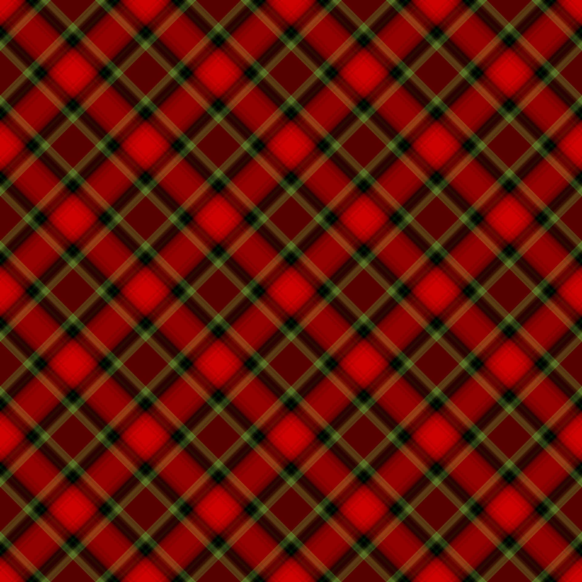 A Red And Brown Plaid Fabric