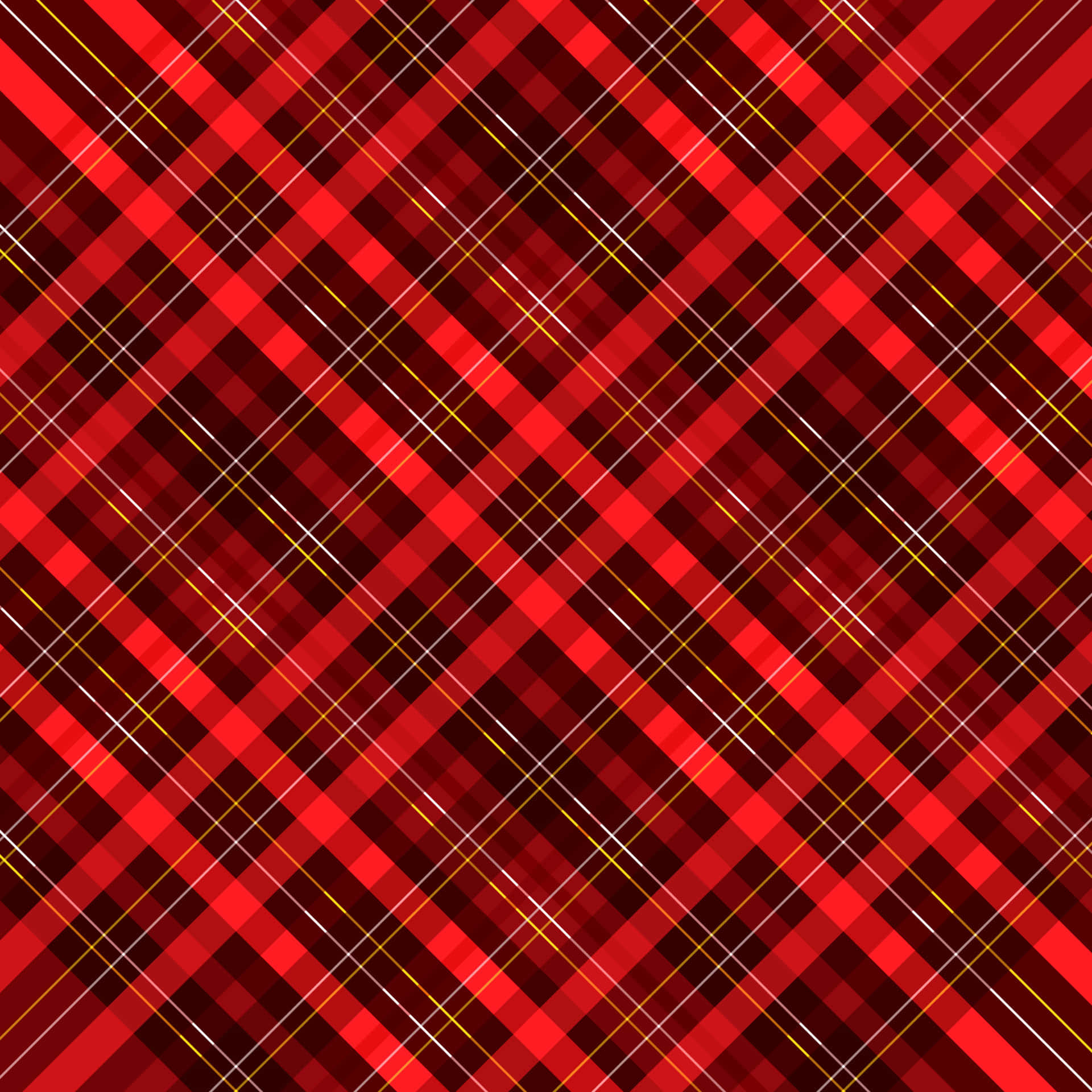 Red Plaid Pattern Vector By Sassy_sassy On Spoonflower - Custom Vector