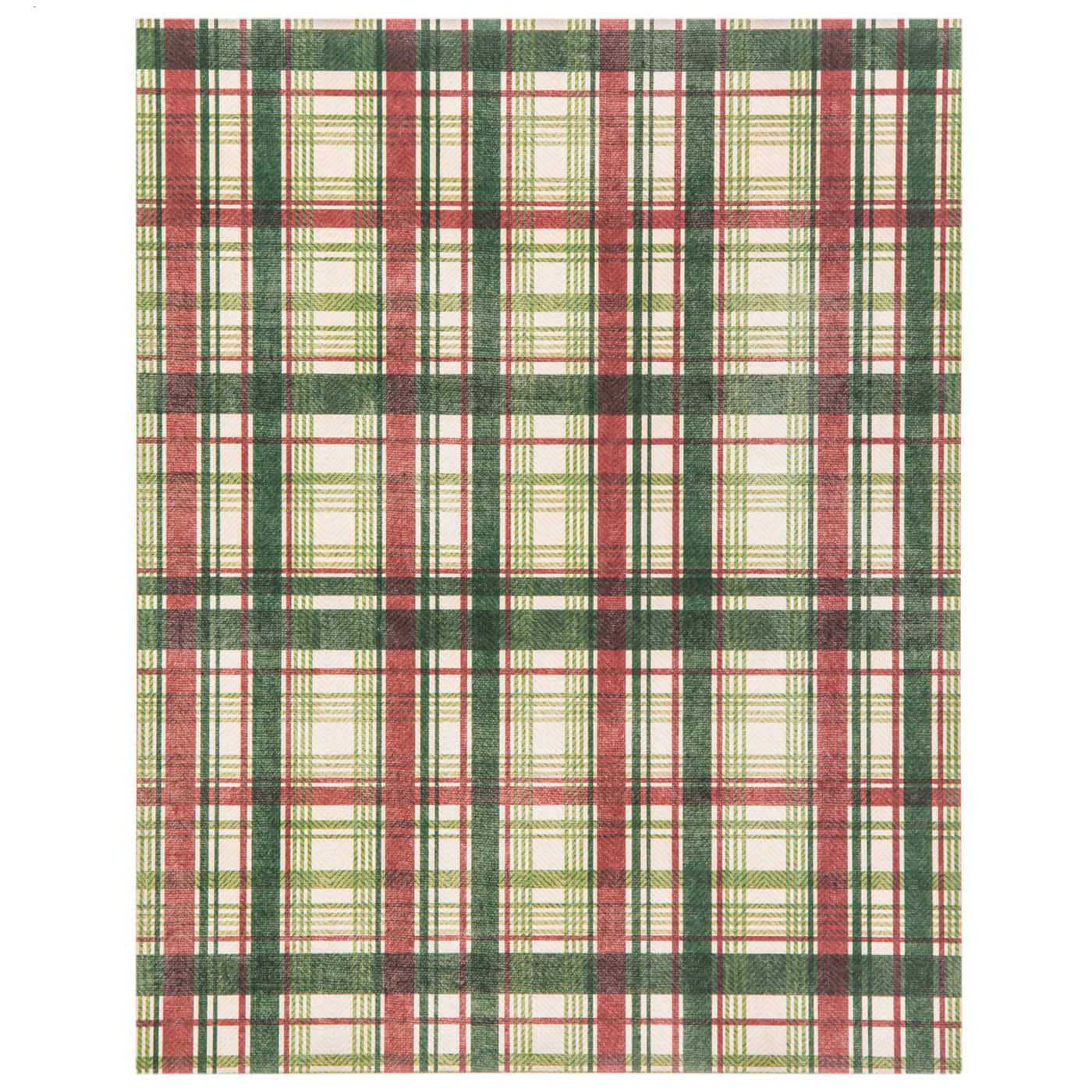 Spread festive holiday cheer this season with a plaid Christmas background