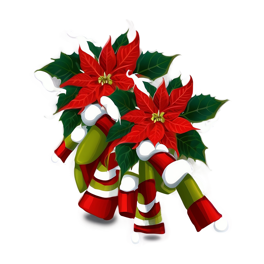 Download Christmas Poinsettia Flower Png Prr