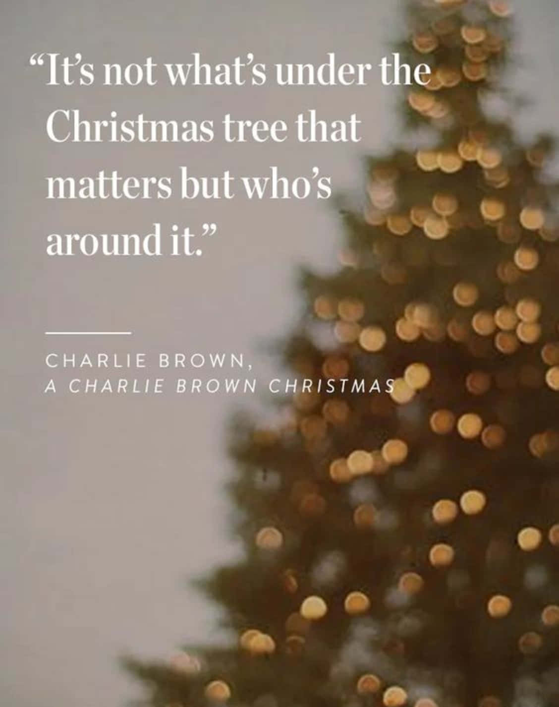 Christmas Quote From Charlie Brown Wallpaper
