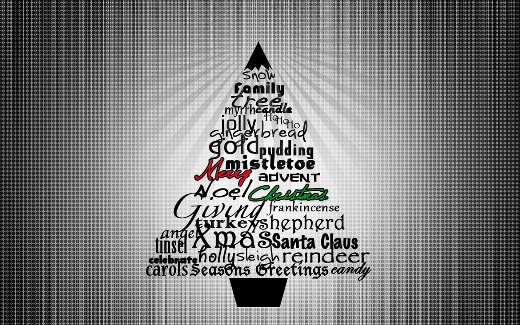 Christmas Quote Tree Wallpaper