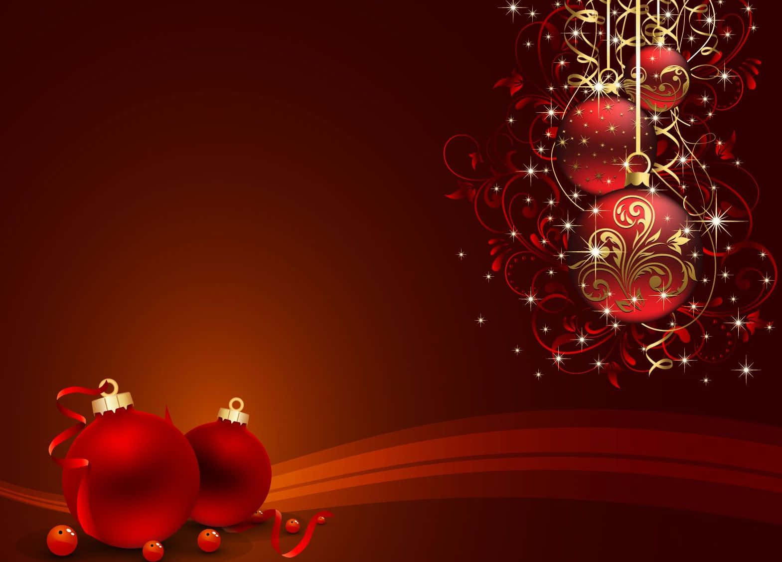 Bring the festivity to your holiday season with this beautiful Christmas Red Background