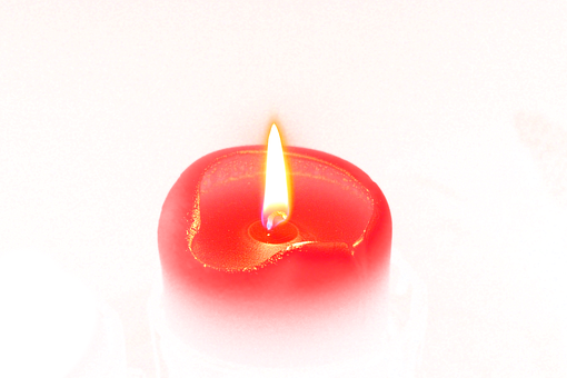 Christmas Red Candle Glowingin Dark.jpg PNG