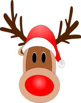 Christmas Reindeer Cartoon PNG