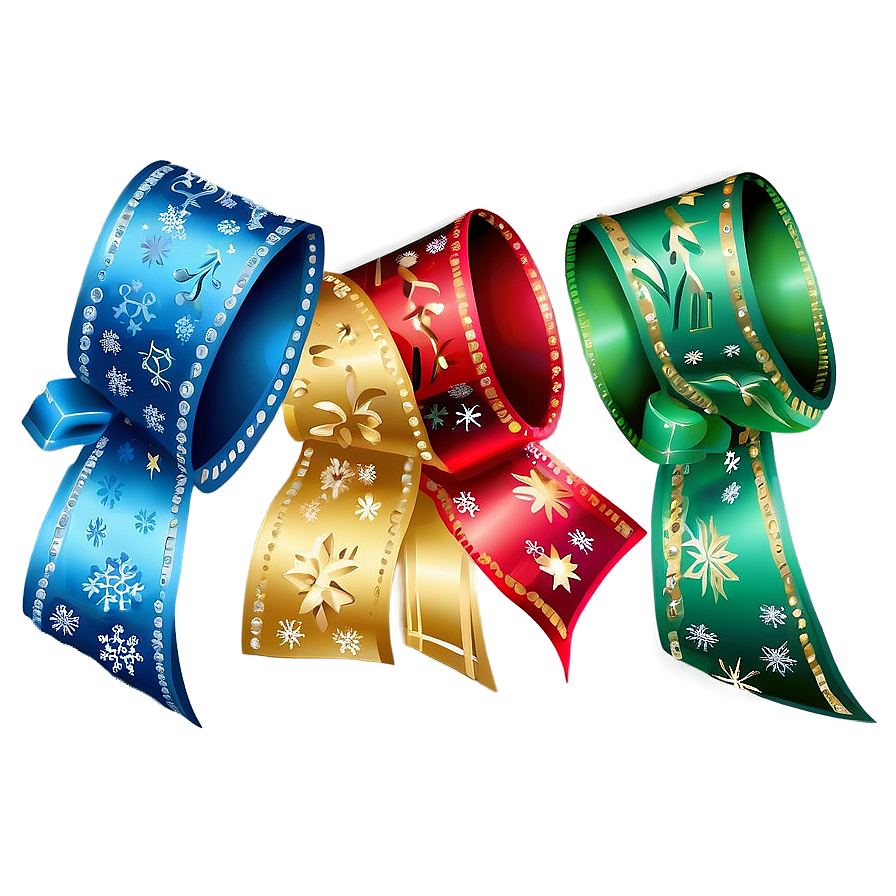 Christmas Ribbon Png 31 PNG