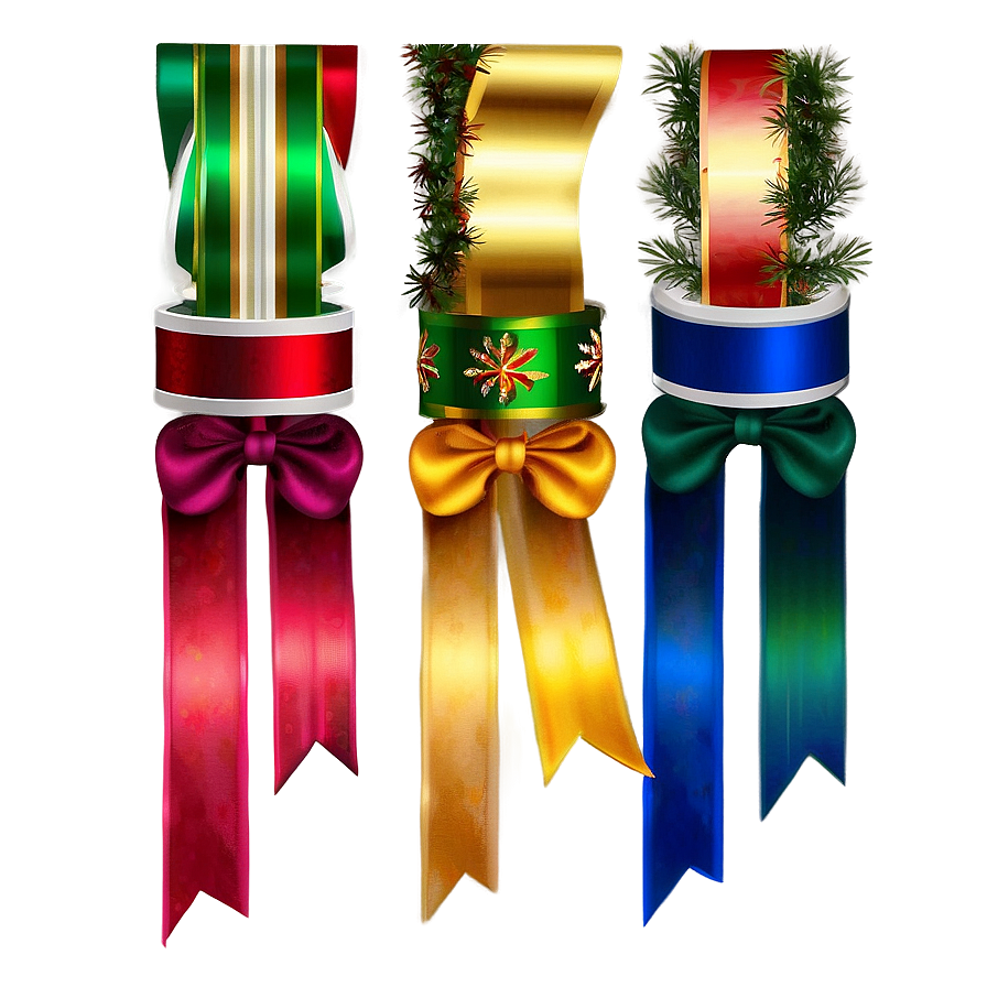 Christmas Ribbon Png 75 PNG