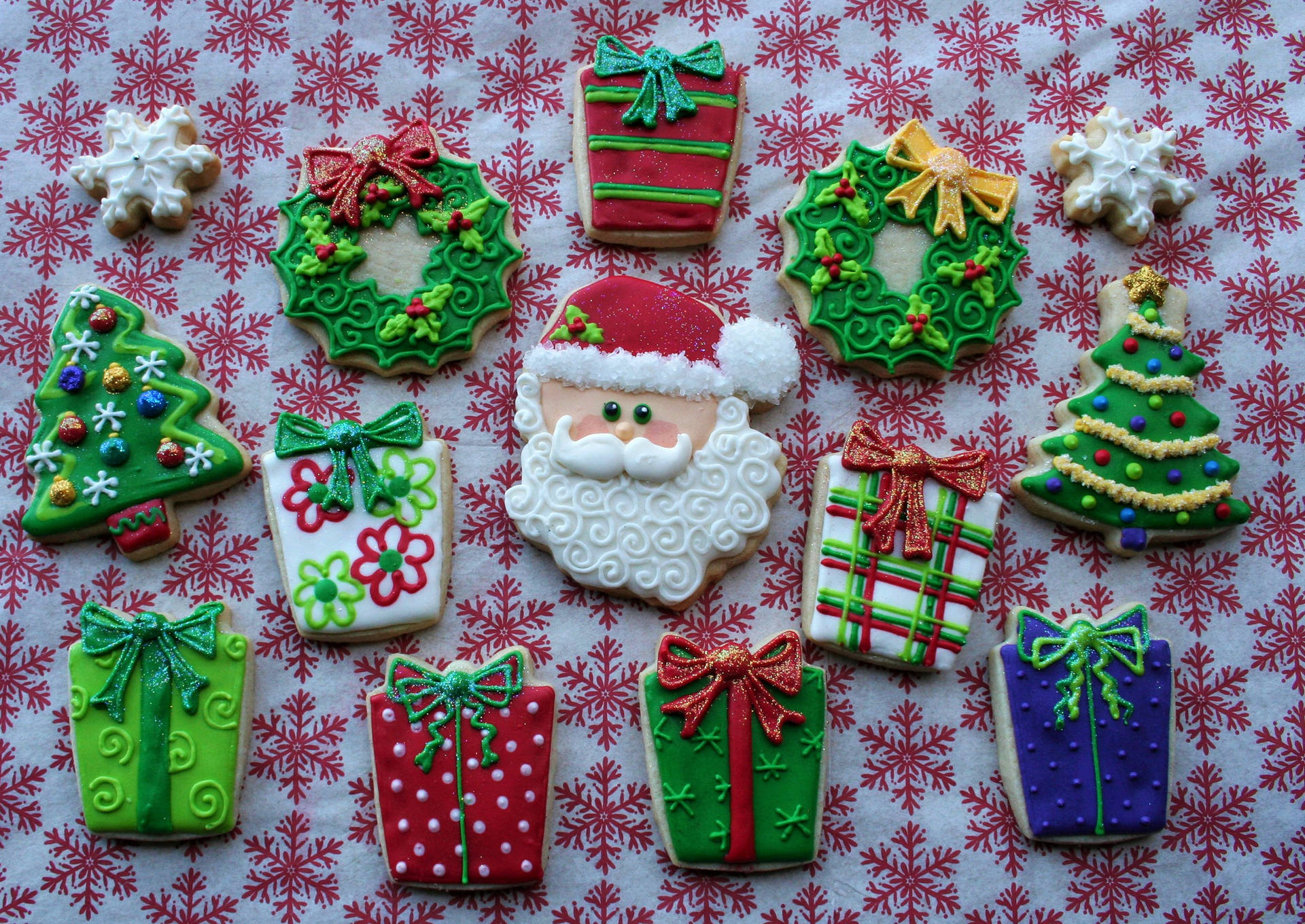 Christmas Santa Cookies