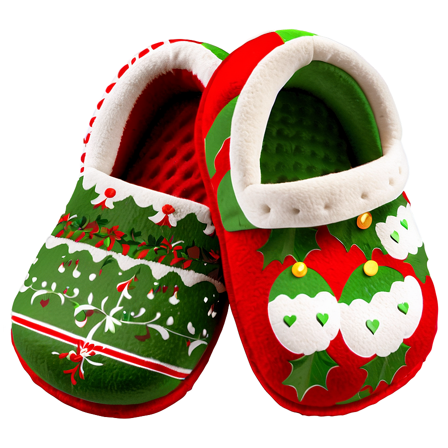 Christmas Slippers Png Kll PNG