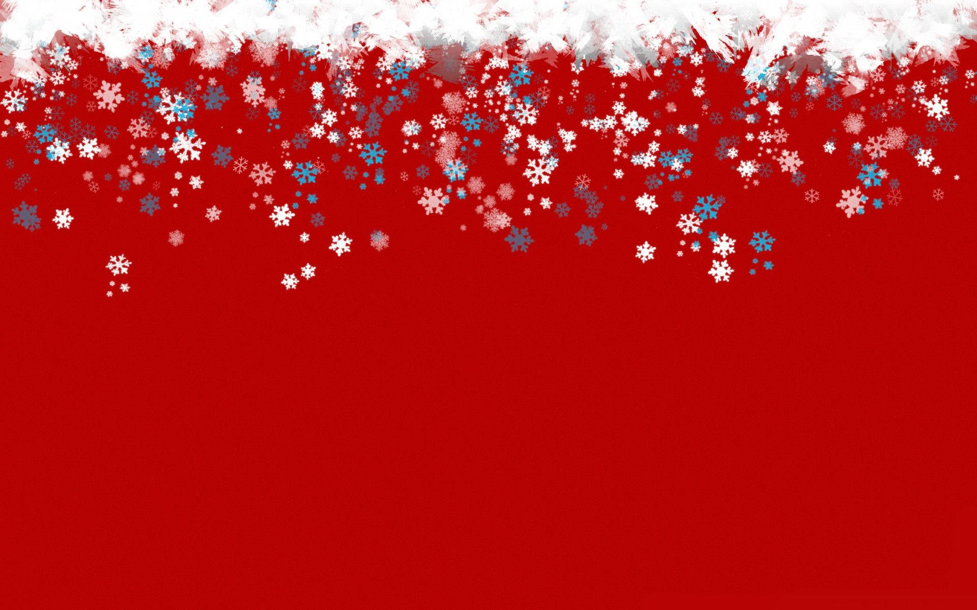 Christmas Snowflakes Background Wallpaper