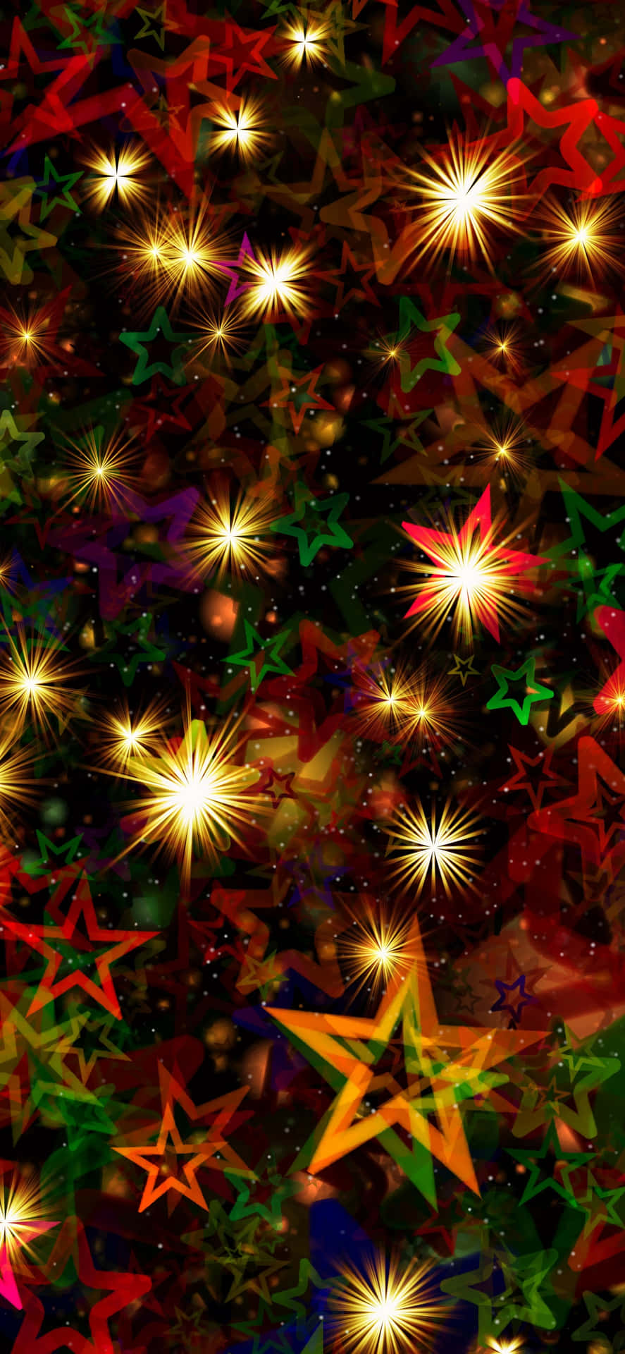Illuminate Your Home and Holiday Celebrations with a Christmas Star Wallpaper
