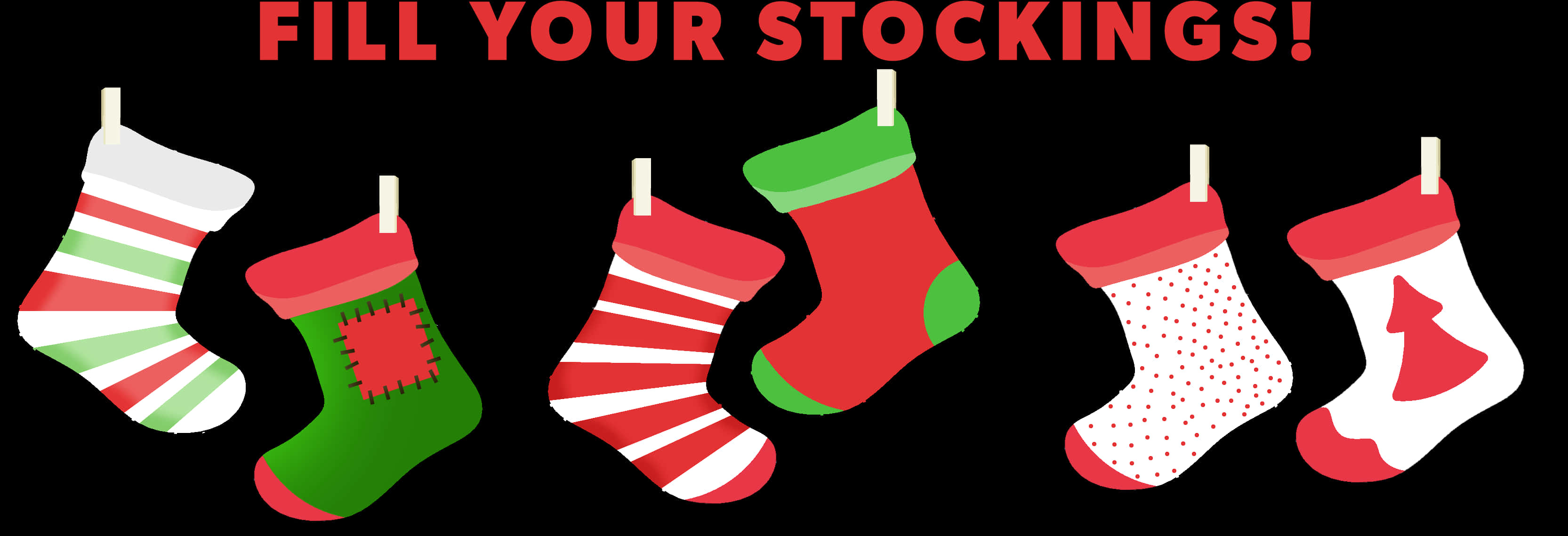 Christmas Stockings Festive Decoration PNG