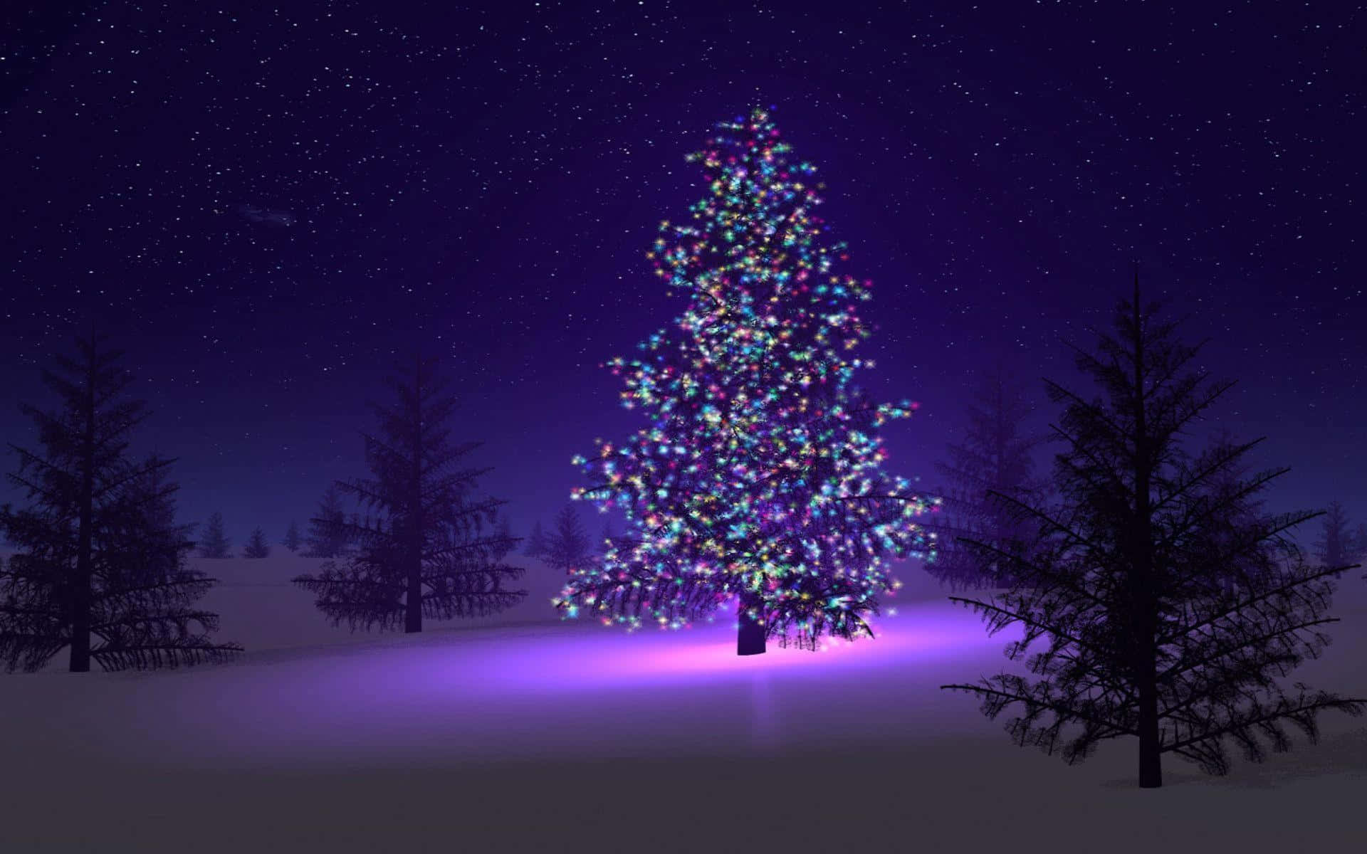 Download Christmas Tree Background | Wallpapers.com