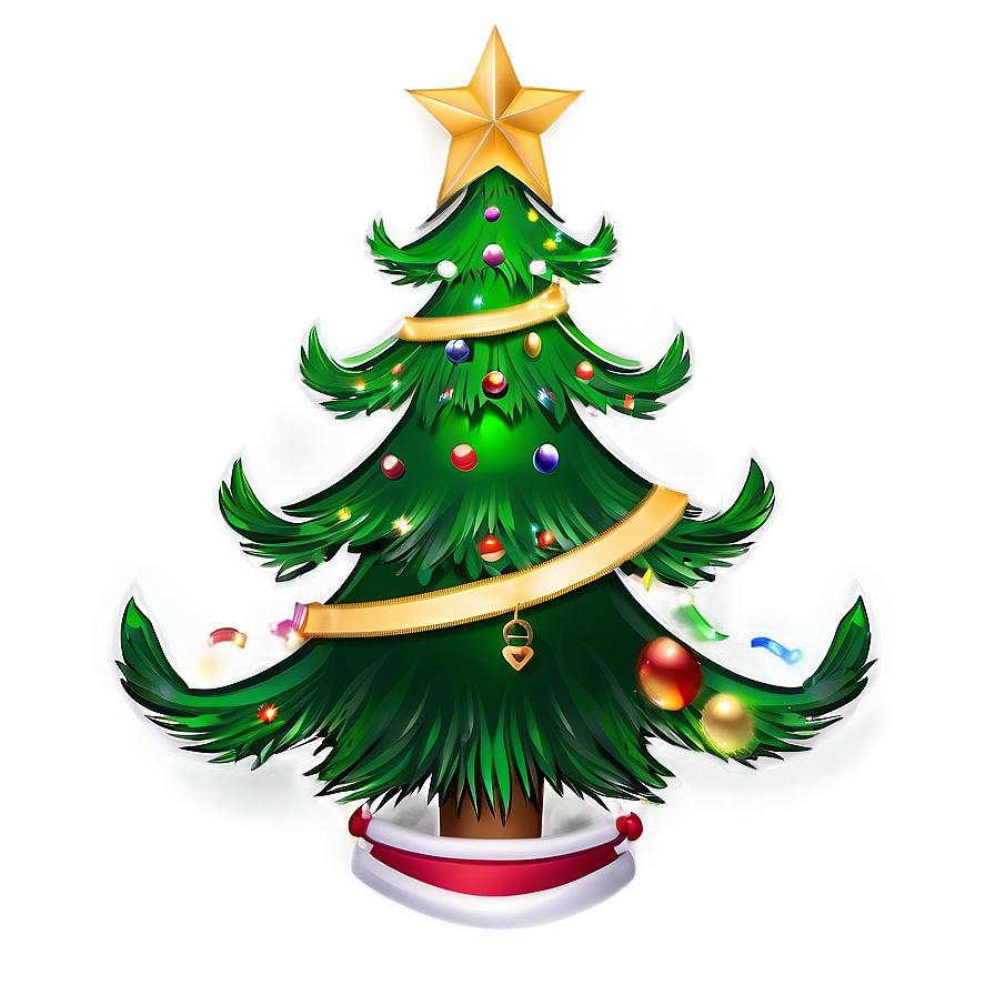 Christmas Tree Banner Png 84 PNG