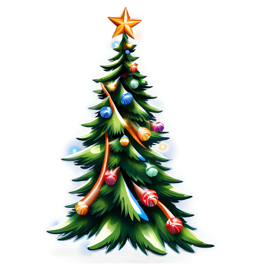 Christmas Tree C PNG