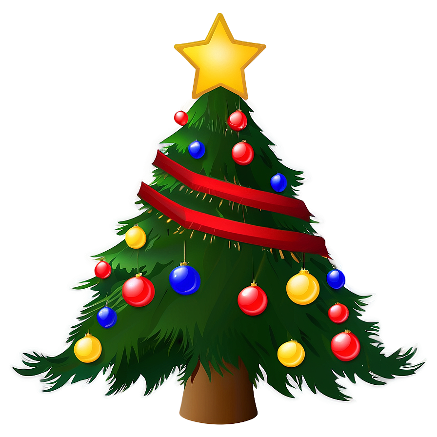 Download Christmas Tree Clipart Png 04292024 | Wallpapers.com