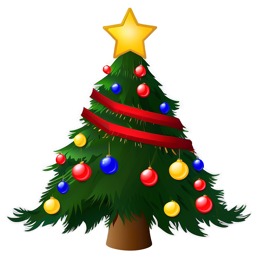 Christmas Tree Clipart Png 04292024 PNG