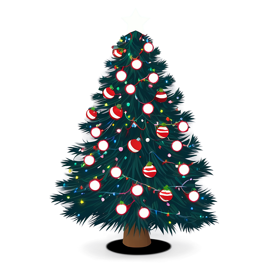 Christmas Tree Clipart Png 04292024 PNG