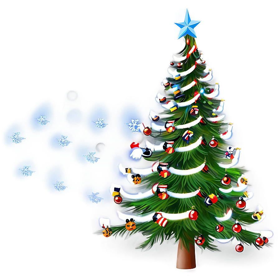 Christmas Tree Contour Png Tsl86 PNG