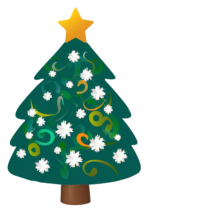 Christmas Tree Design Png Uef66 PNG