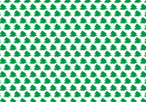 Christmas Tree Pattern Background PNG