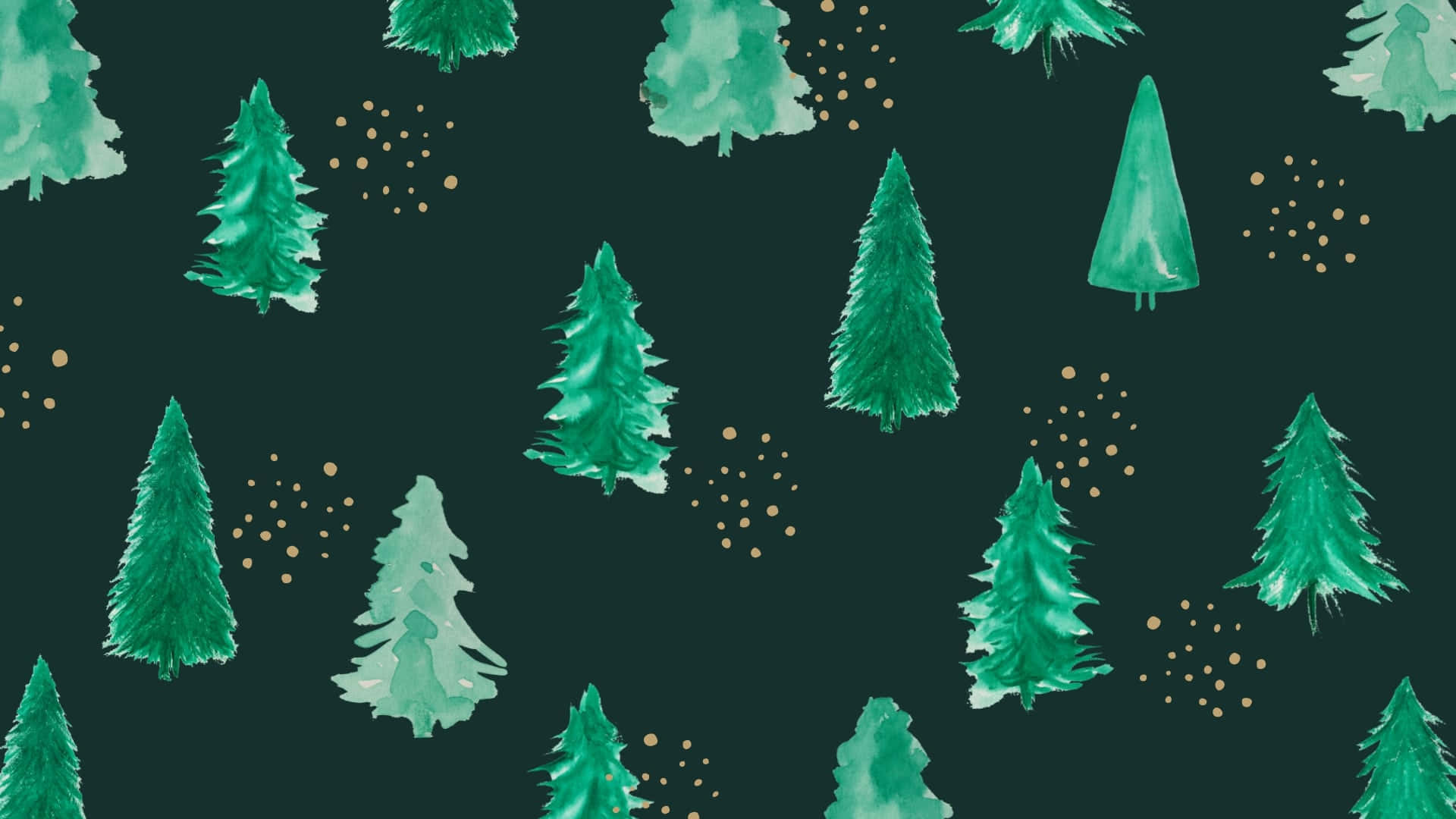 Christmas_ Tree_ Pattern_ Background Wallpaper