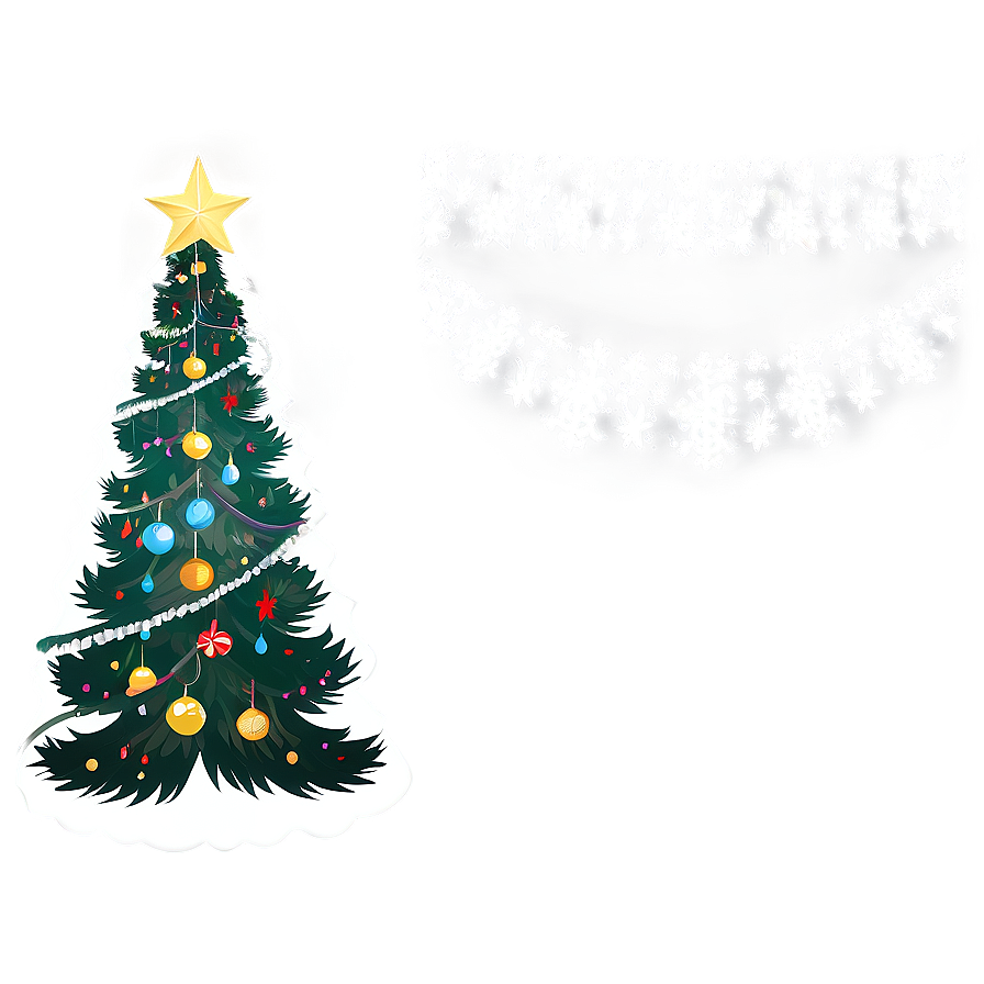 Christmas Tree Transparent Art Png Fva8 PNG