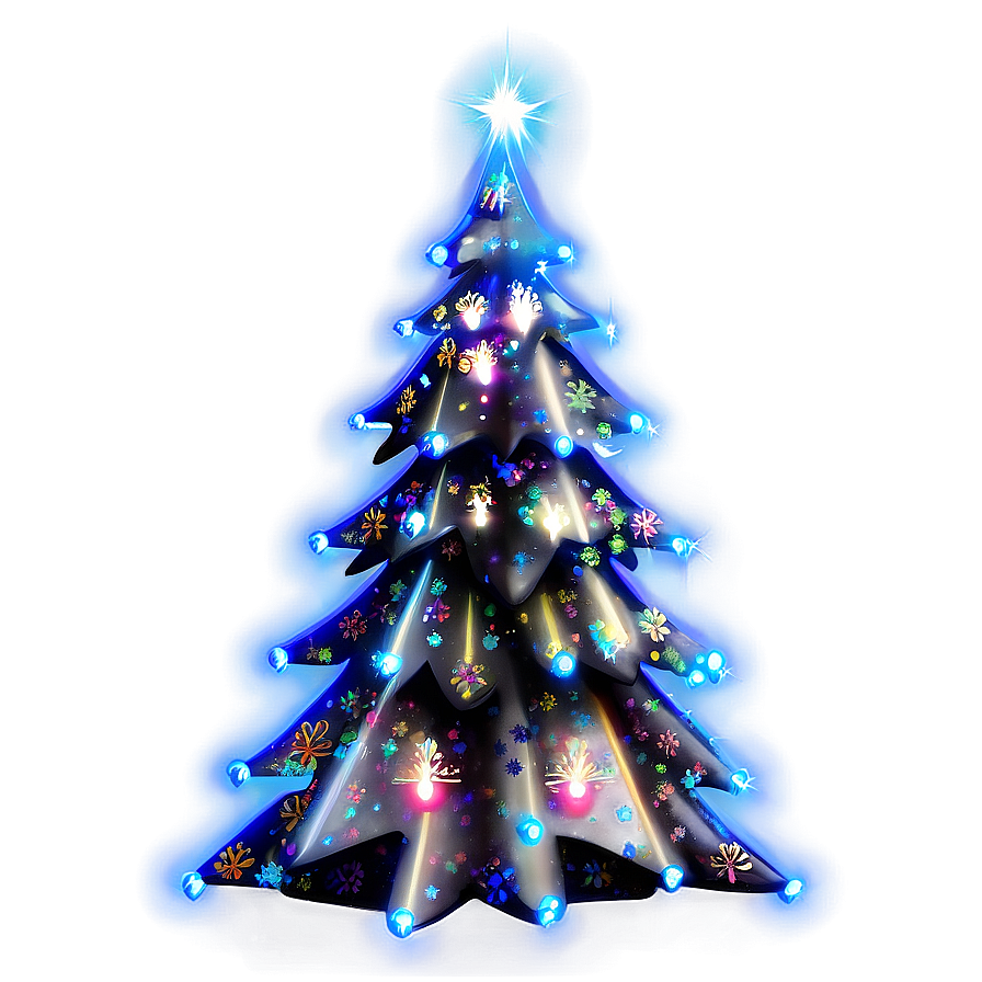 Christmas Tree Transparent Glow Png 90 PNG