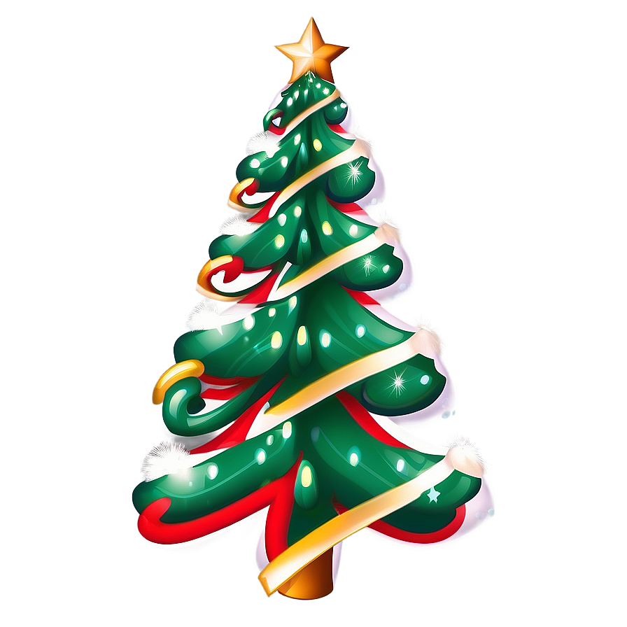 Christmas Tree With Snowflakes Transparent Png Ypg PNG