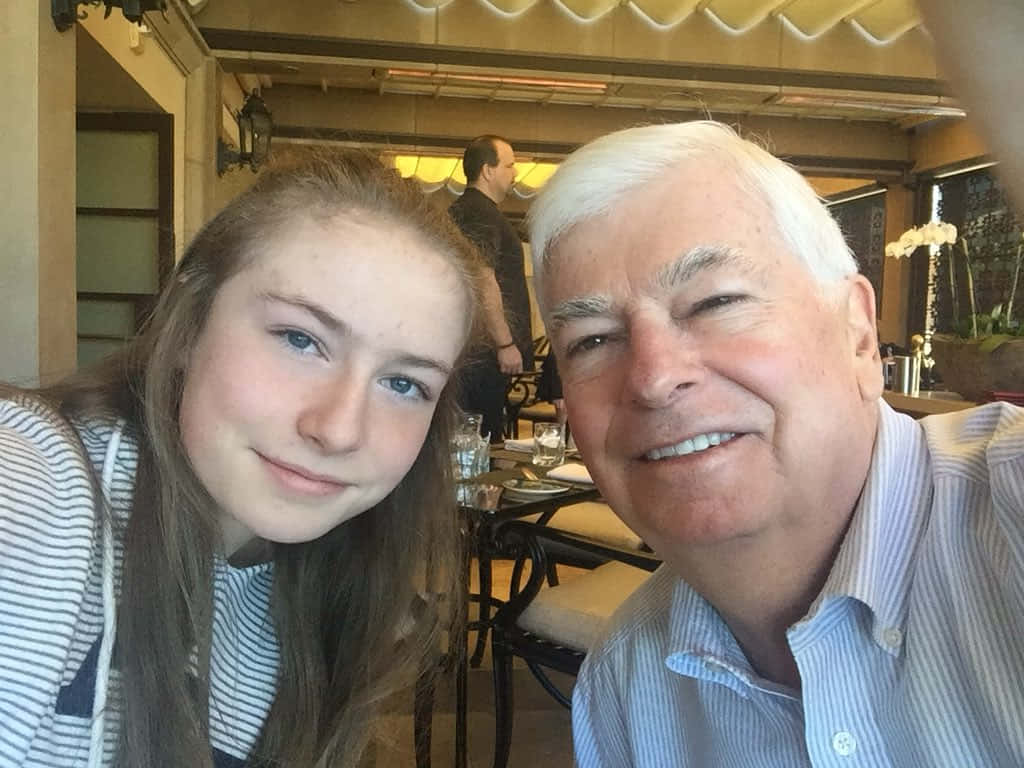 Christopher Dodd With Daughter Wallpaper
