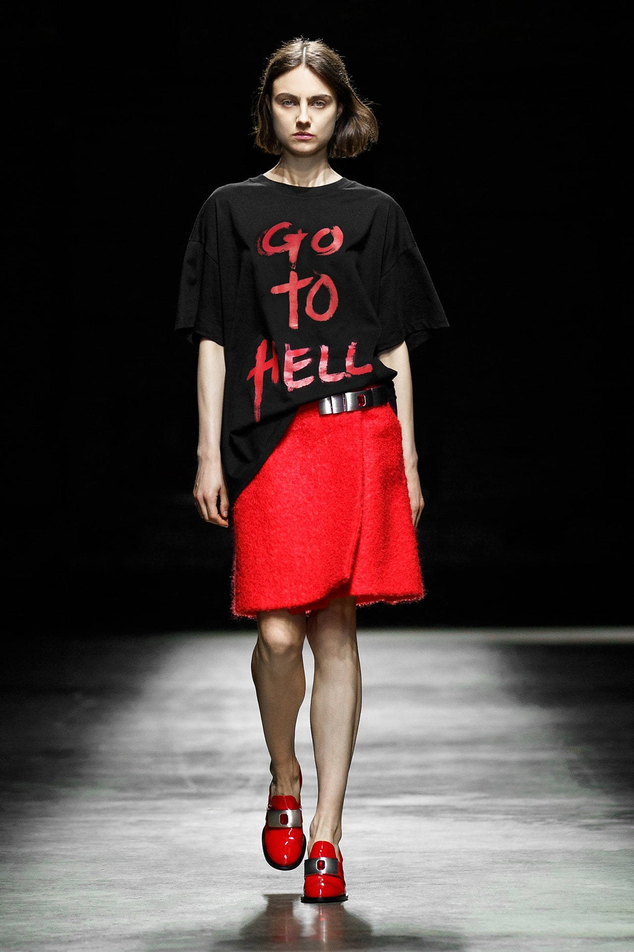 Christopher Kane Go To Hell Shirt Background