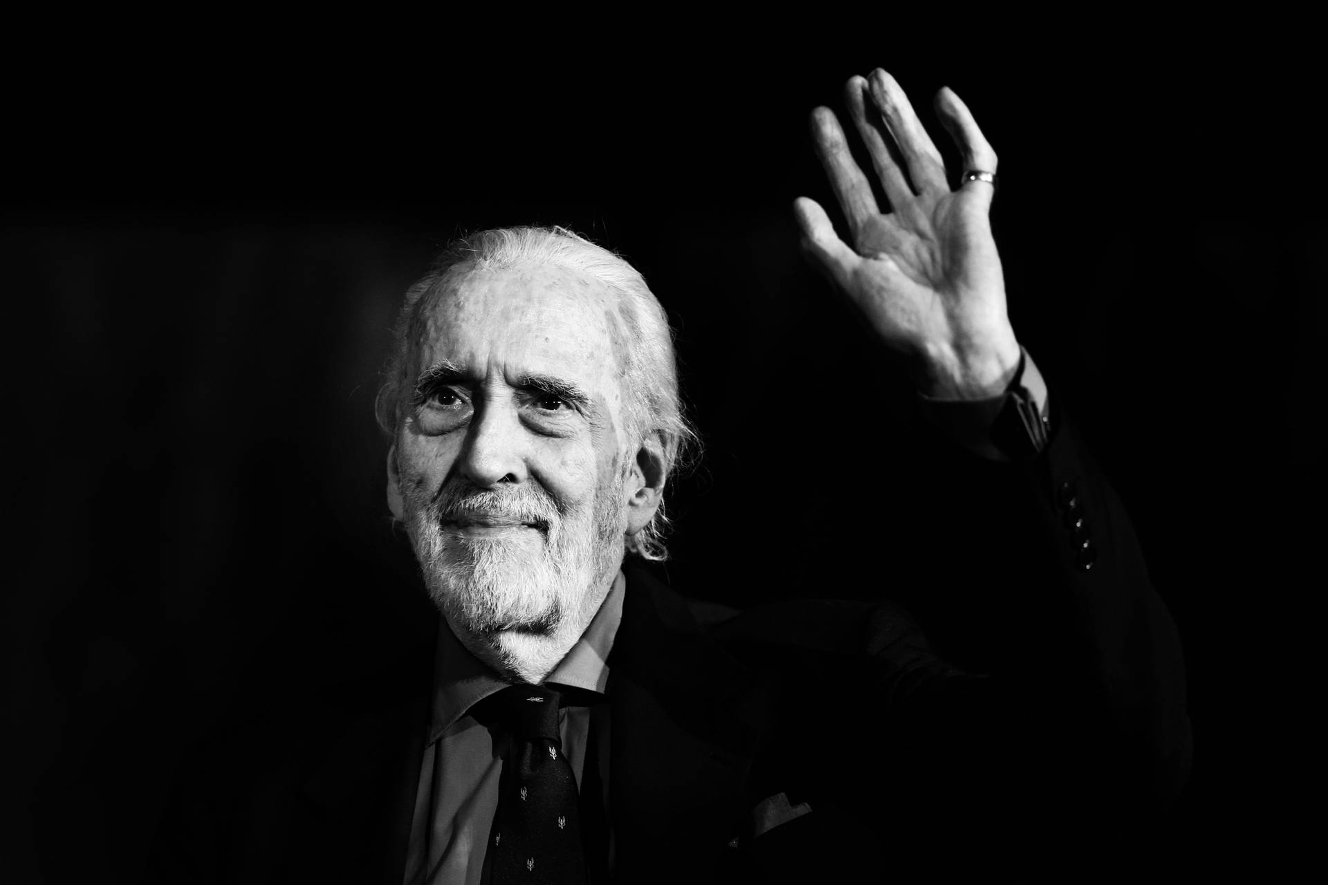 Christopher Lee English Actor Wallpaper
