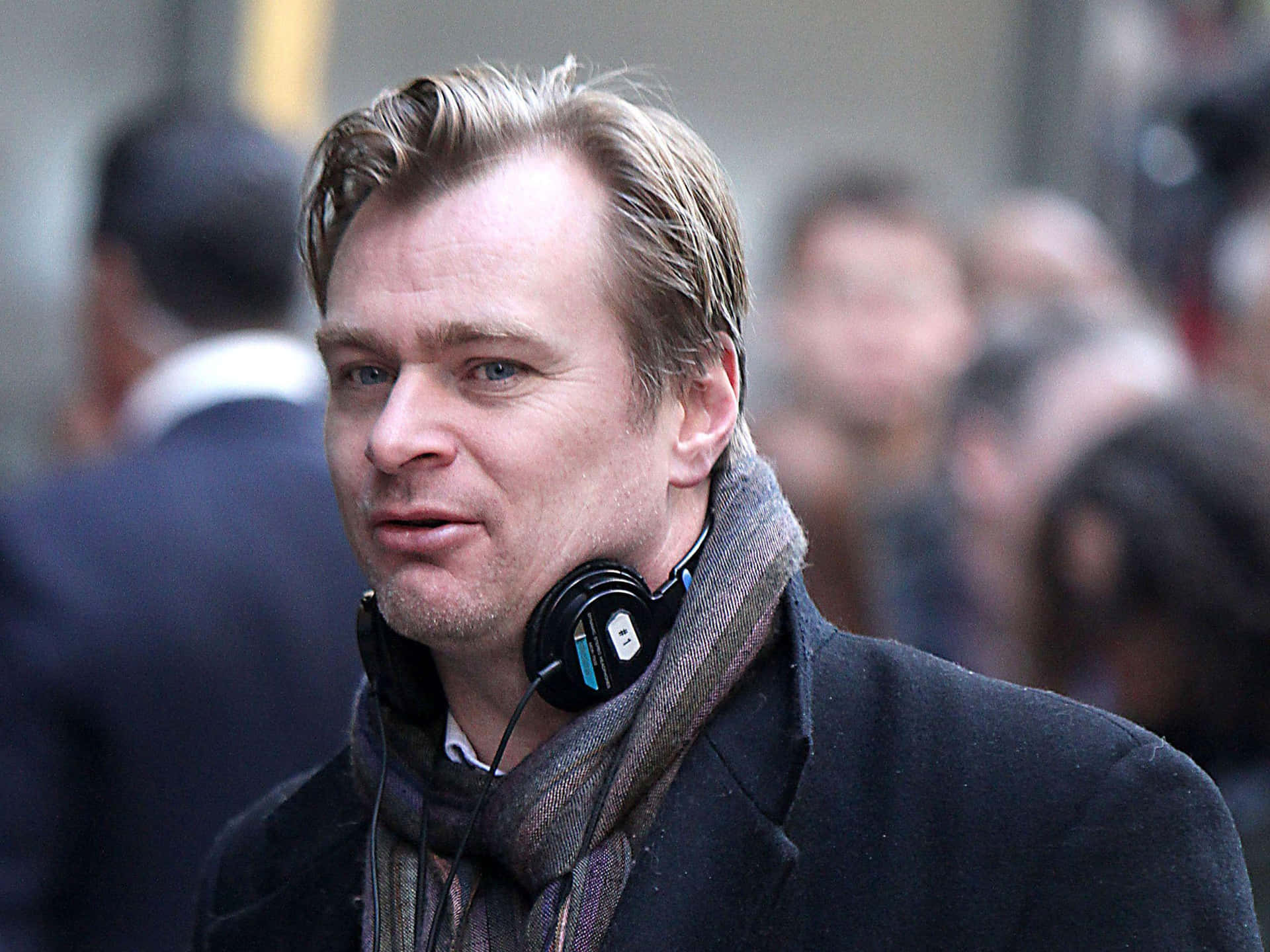 Christopher Nolan Looking Thoughtful Wallpaper
