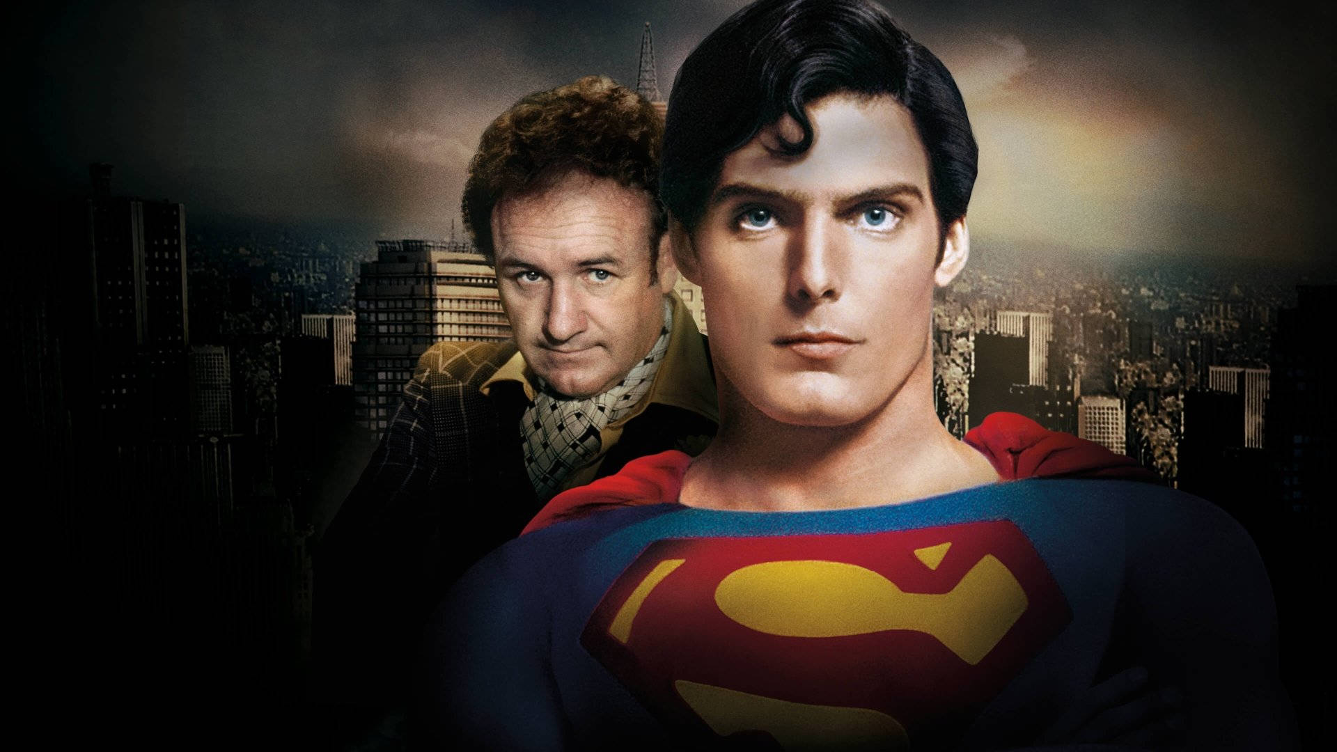 Christopher Reeve And Gene Hackman Wallpaper