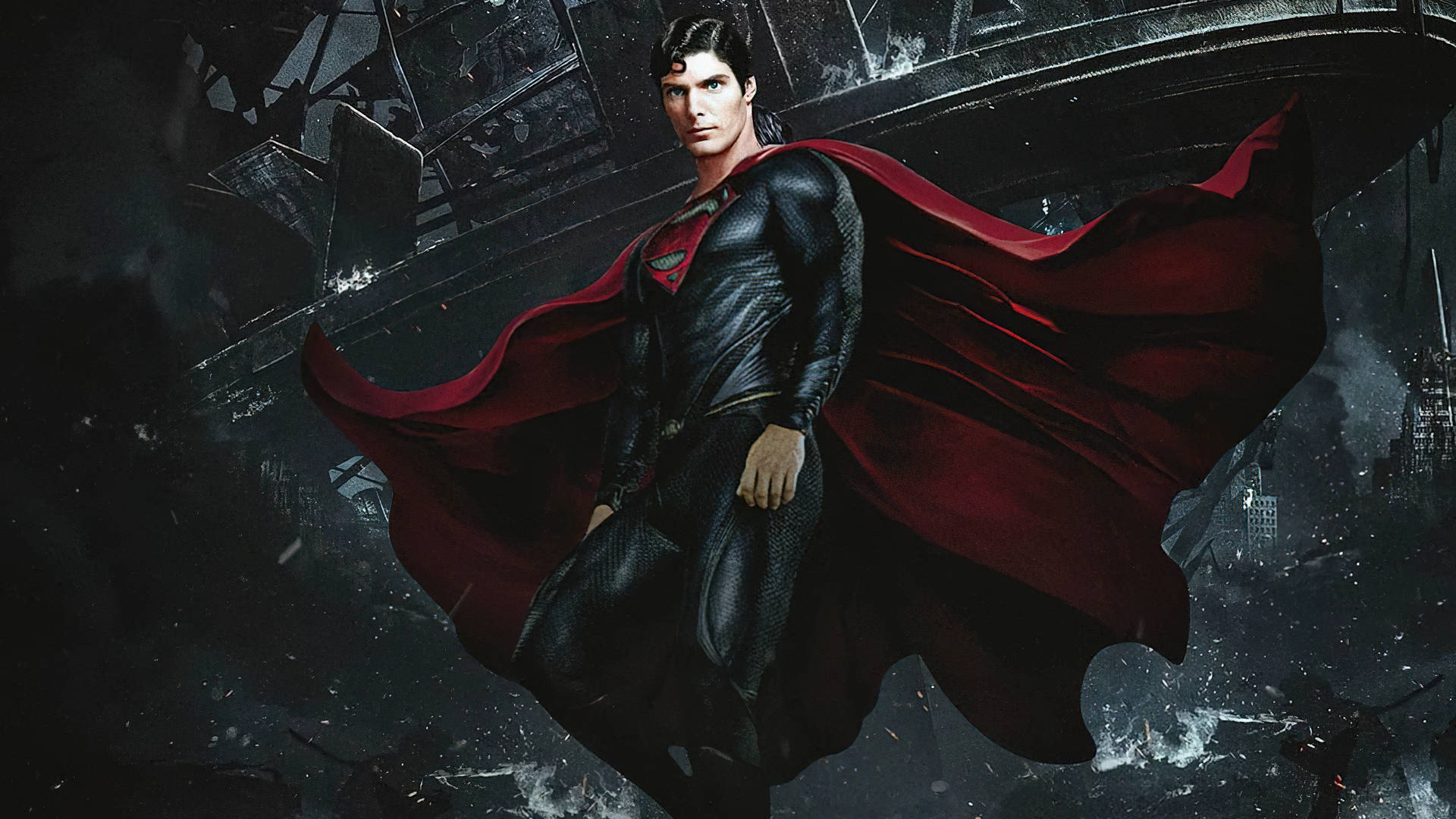 Christopher Reeve Man Of Steel Film Poster