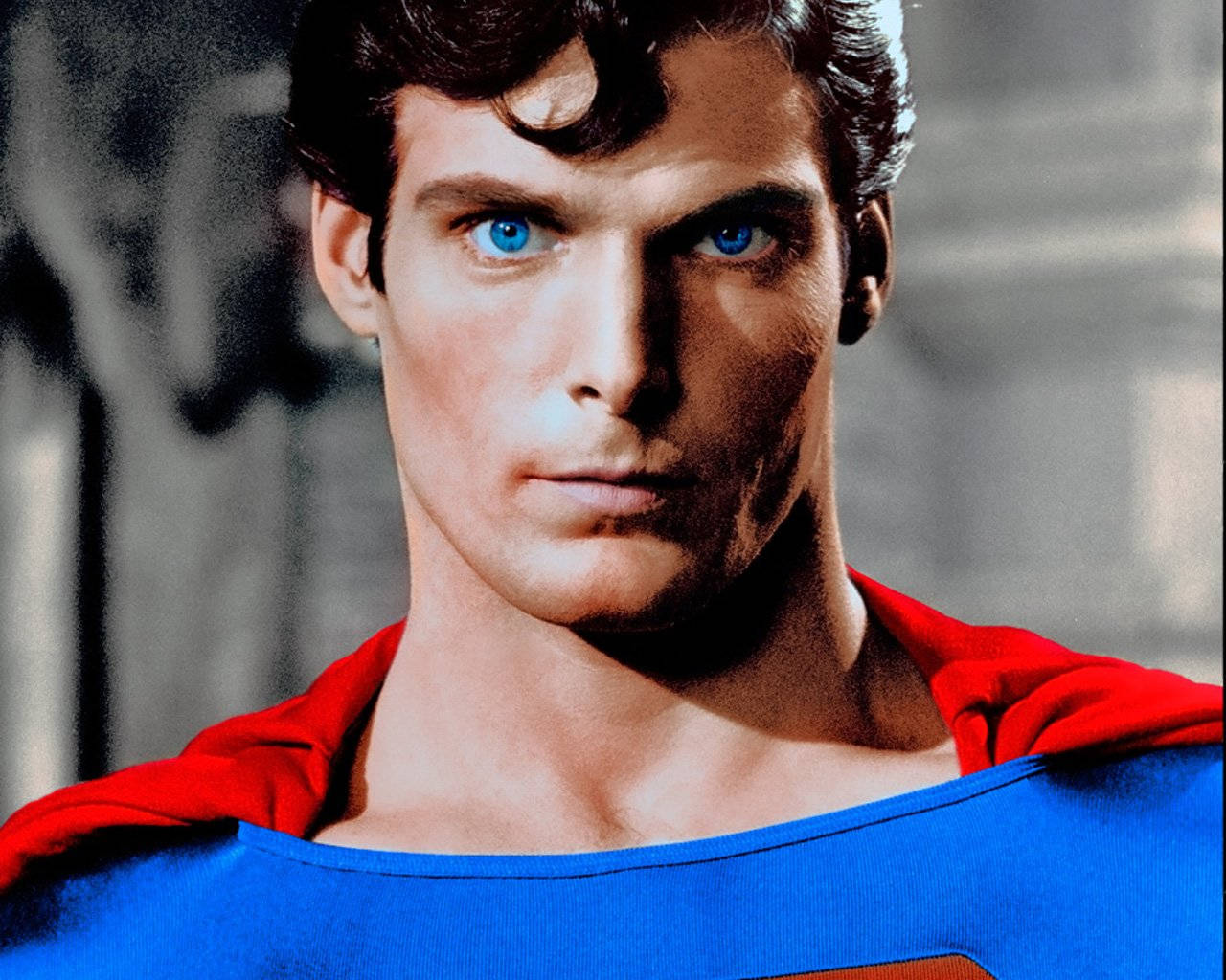 Christopher Reeve Superman Headshot