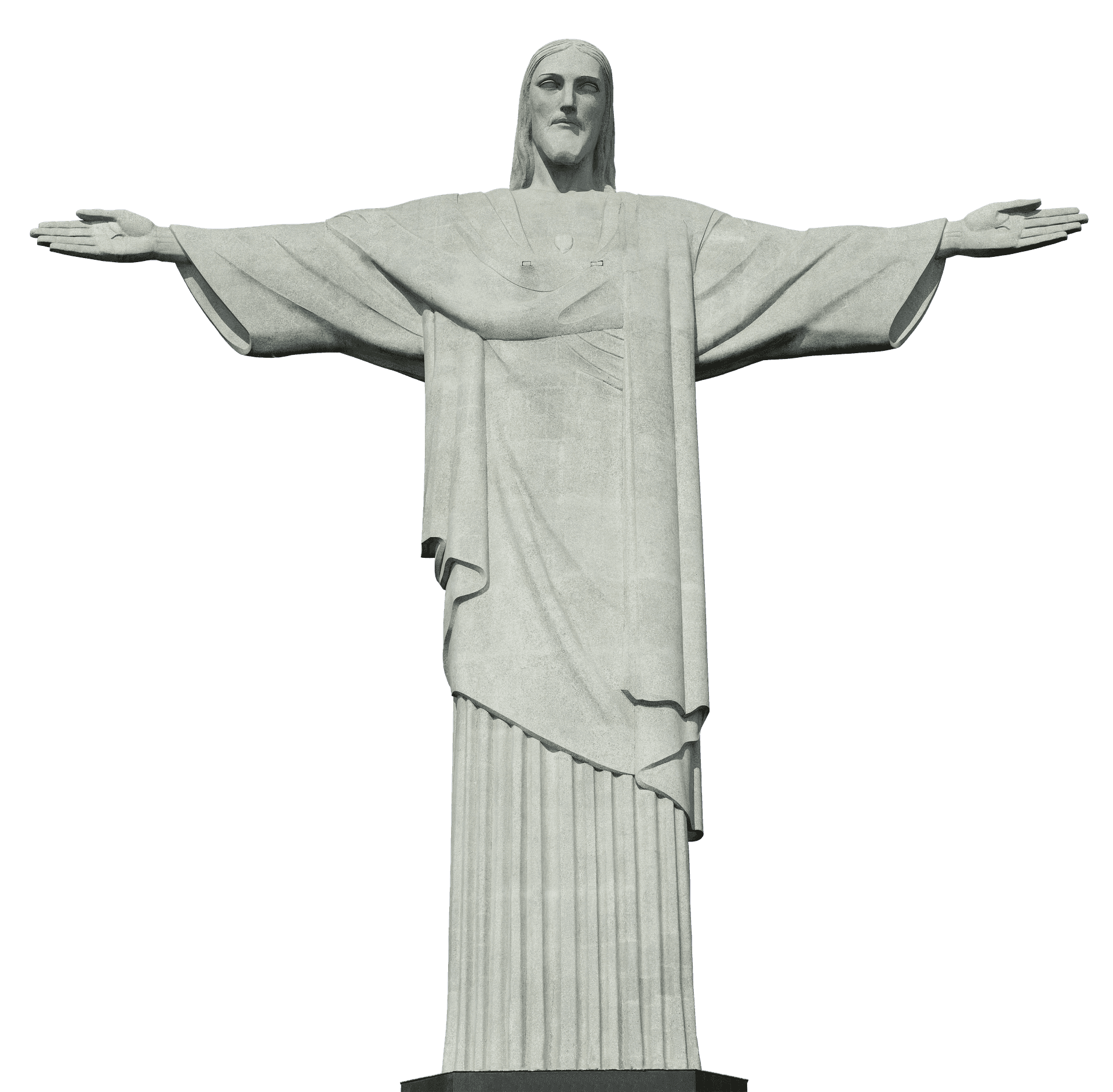 Christthe Redeemer Statue Brazil PNG