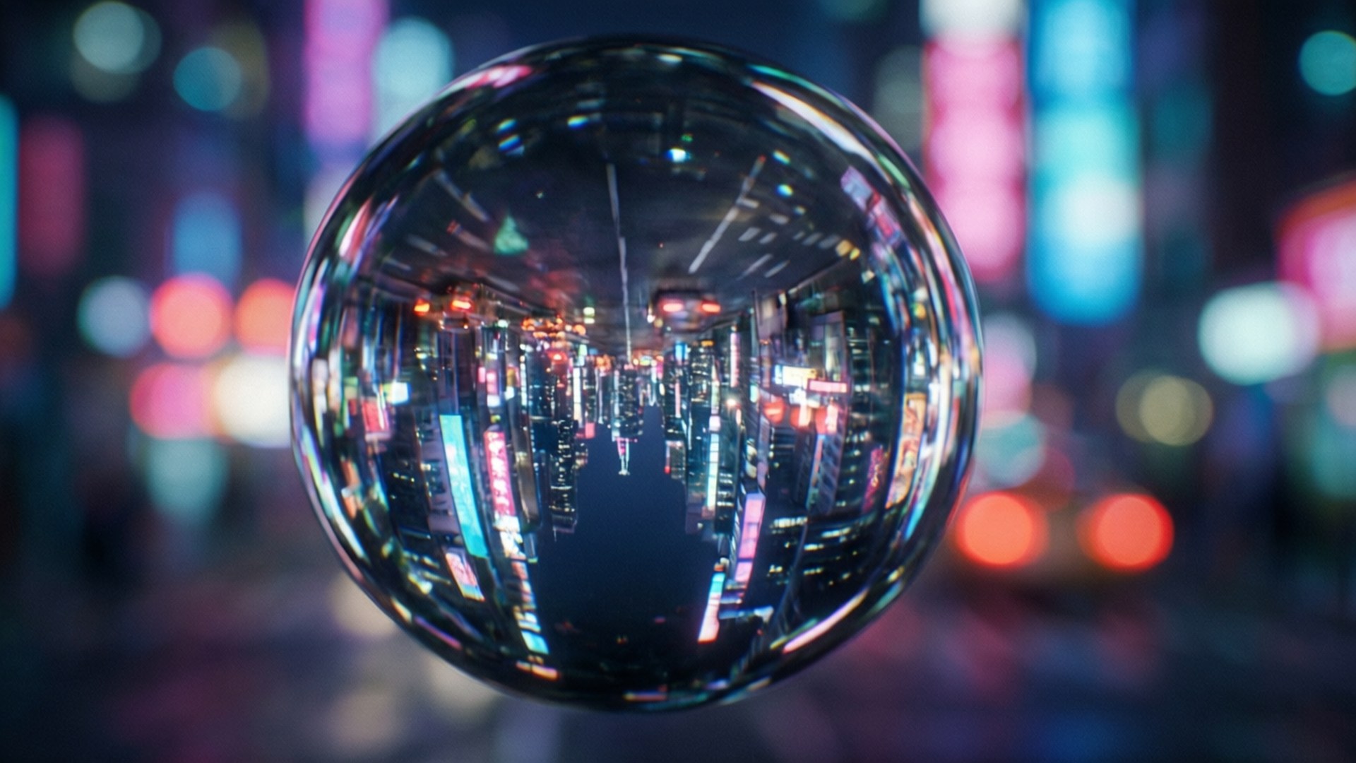 Krombollreflektion Bakgrundsbilder