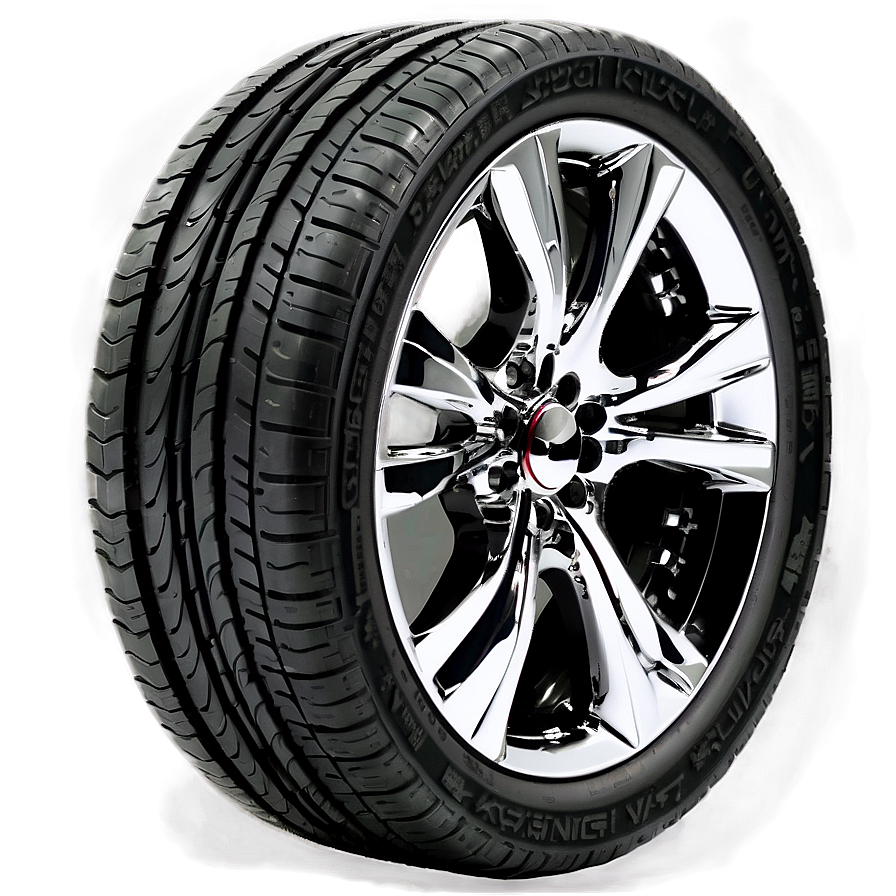 Chrome Car Wheel Png Dgw PNG