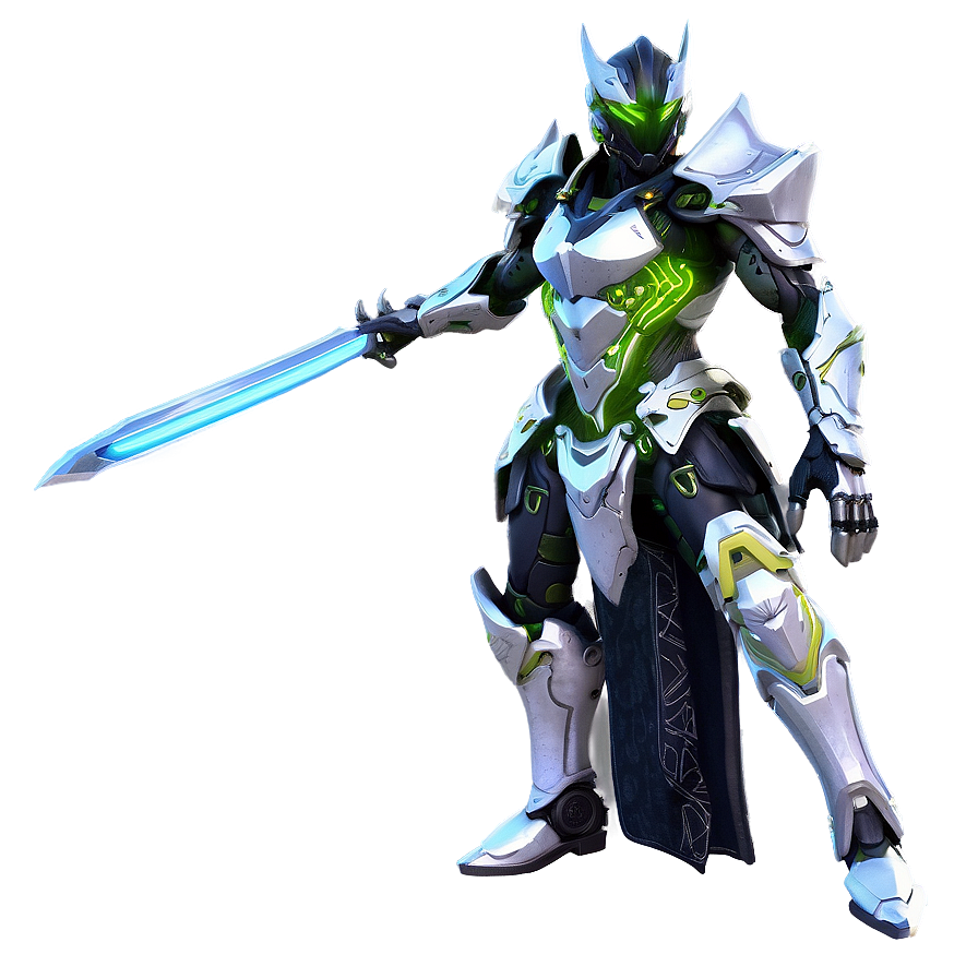 Download Chrome Genji Skin Png 13 | Wallpapers.com