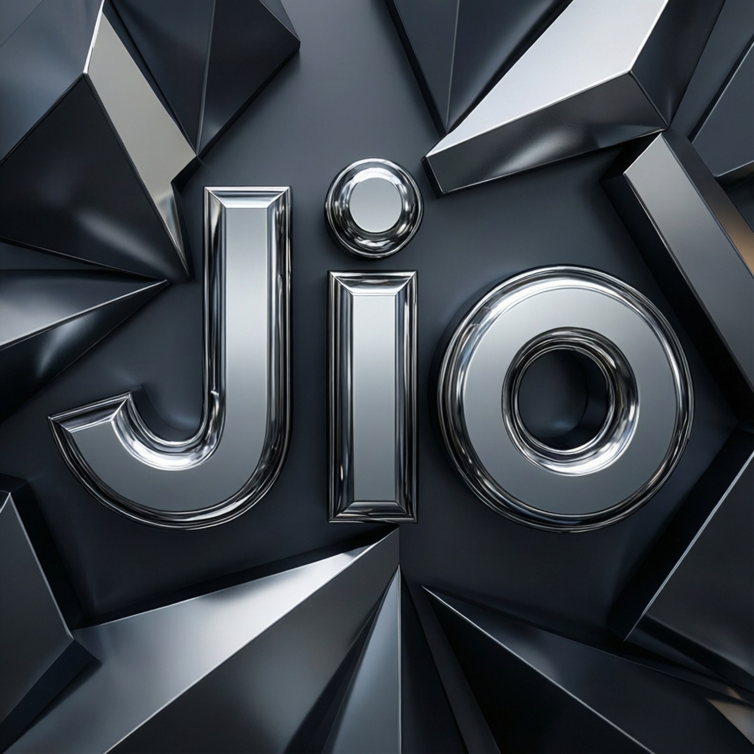 Chrome Jio Geometria Papéis de Parede