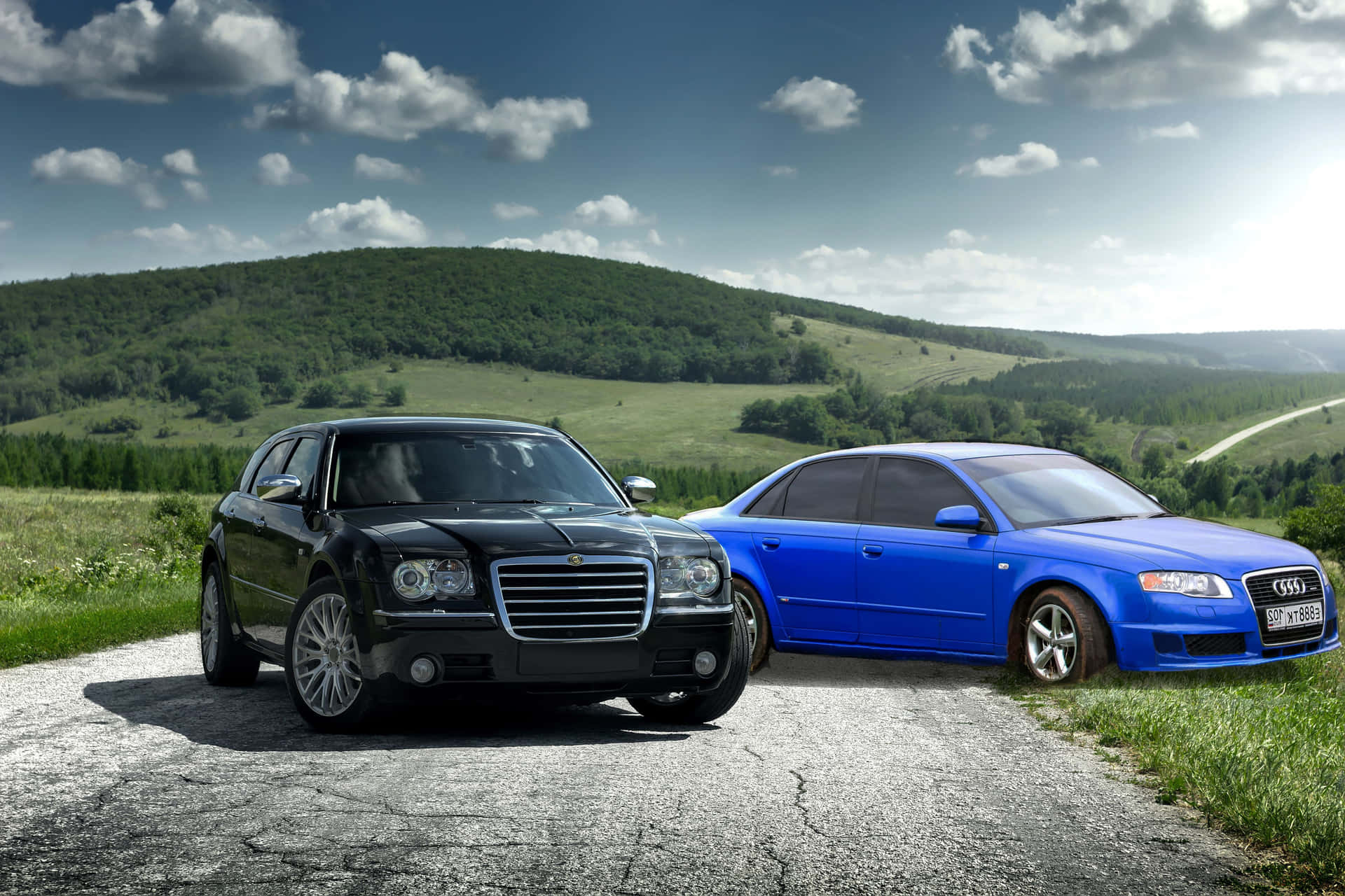 Stunning Chrysler 300 in its full glory Wallpaper