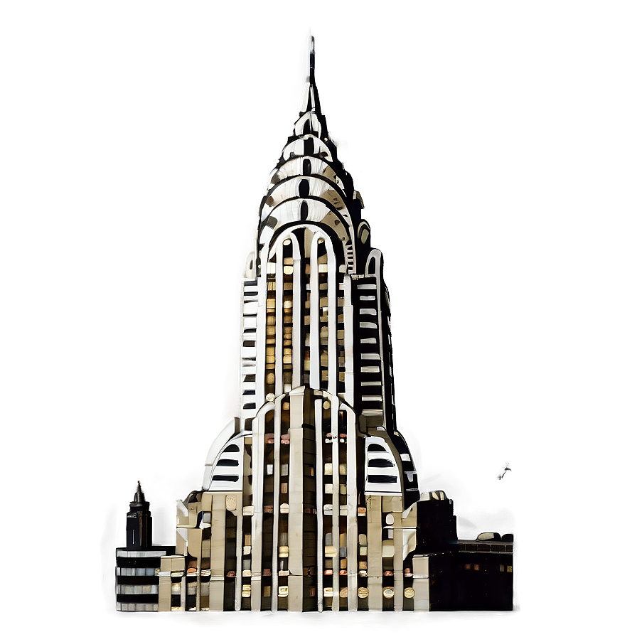 Chrysler Building Historical Image Png 06252024 PNG