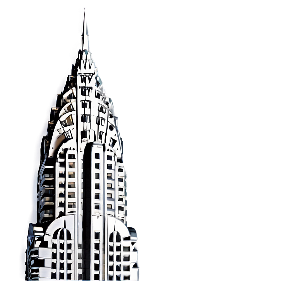 Chrysler Building Historical Image Png 8 PNG